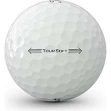Titleist Tour Soft Golf Topu Beyaz 3'lü Paket