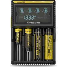 Akinco Nitecore D4 Digi Charger Li-Ion / Nı-Cd / Nı-Mh / Lifepo4 Dijital Pil Şarj Cihazı