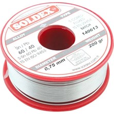 TeknoKapsül Soldex 200 gr Lehim 0,75 mm