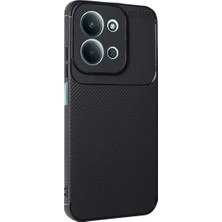 TeknoKapsül Redmi 15C 5g Auto Focus Karbon Kapak - Siyah