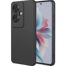 Herşey Trend Herşeytrend Oppo Reno 11F Kılıf First Silikon - Siyah