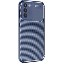 Herşey Trend Herşeytrend Vivo V30 Lite 4g Kılıf Auto Focus Karbon Kapak - Lacivert