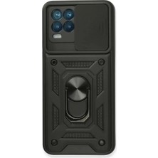 TeknoKapsül 8 Kılıf Pars Lens Yüzüklü Silikon - Siyah