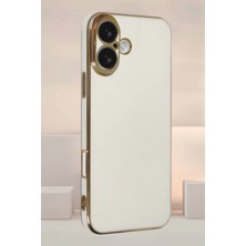 Herşey Trend Herşeytrend Apple Iphone 16 Kılıf Volet Silikon - Mavi