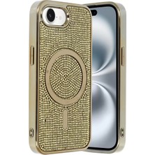 TeknoKapsül Iphone 16E Helen Magsafe Kapak - Gold