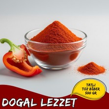 TeknoKapsül Tatlı Toz Biber Lezzet Artırıcı Toz Kırmızı Biber Yemekler Için 500 gr