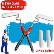 TeknoKapsül Glide Köşe Düz Zeminde Kullanılabilir Damlatmaz Boya Rulosu