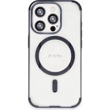 TeknoKapsül Iphone 15 Hilton Magsafe Kapak - Lacivert