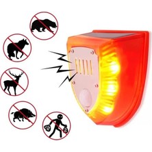 TeknoKapsül PM-26953 Sesli Hayvan Kovucu Alarm Hareket Sensörlü Solar Panelli