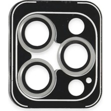 TeknoKapsül Iphone 16 Pvd Metal Kamera Lens - Gümüş