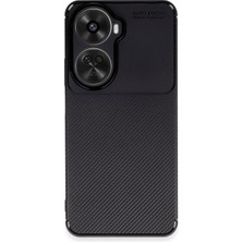 Herşey Trend Herşeytrend Huawei Nova 12 Se Kılıf Auto Focus Karbon Kapak - Siyah