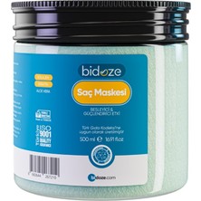 TeknoKapsül Bidoze Kolajen & Keratin Özlü Onarıcı Saç Maskesi 500 ml | Yıpranmış Saçlar Için Yoğun Bakım
