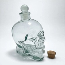 TeknoKapsül Cam Kurukafa Şişesi 14 cm ALK2155