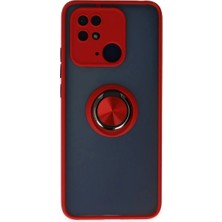 TeknoKapsül 10C Kılıf Montreal Yüzüklü Kapak - Kırmızı