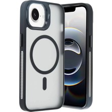 TeknoKapsül Iphone 16E Flet Lens Magsafe Kapak - Siyah