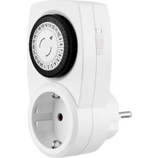 TeknoKapsül Horoz Timer-1 3500W Mekanik Günlük Zaman Ayarlı Priz