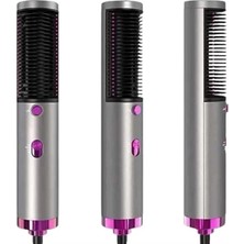 TeknoKapsül Saç Düzleştirici Fön Makinesi Saç Fırçası Profesyonel Üflemeli