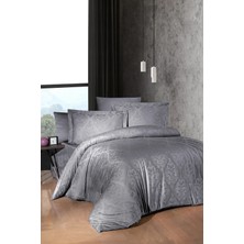 First Choice Sofya %100 Pamuk 200 Tc (80 Tel) Jakarlı Saten Çift Kişilik Nevresim Takımı