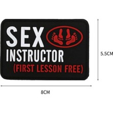 Delta Armory Da 3D Pvc Patch Sex Instructor First Lesson Free DA-NAS-322