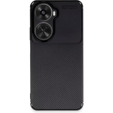 TeknoKapsül Nova 12 Se Kılıf Auto Focus Karbon Kapak - Siyah