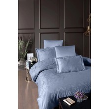 First Choice Stesha %100 Pamuk 200 Tc (80 Tel) Jakarlı Saten Çift Kişilik Nevresim Takımı