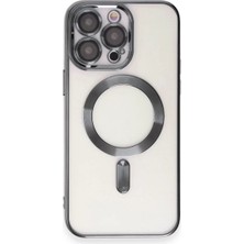 TeknoKapsül Iphone 15 Kılıf Kross Magneticsafe Kapak - Titan Gri