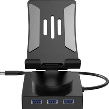 TeknoKapsül Dönüştürücü 10IN1 Hub 116 - Gri