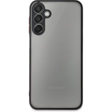 Herşey Trend Herşeytrend Samsung Galaxy M15 Kılıf Montreal Silikon Kapak - Siyah
