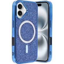 TeknoKapsül Iphone 16 Helen Magsafe Kapak - Lacivert