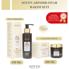 Soyen Arındır-Onar Bakım Seti – Aha Etkili Vücut Peelingi (150 Ml) & Yoğun Nemlendirici Ayak Bakım Kremi (100 Ml)