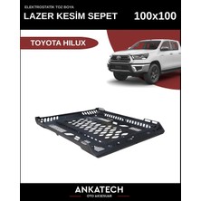 Ankatech Toyota Hılux 100*100 Lazer Kesim Tavan Sepeti Tüm Modeller