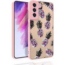 The Gencoo Galaxy S21 Fe Kılıf Desenli Kamera Korumalı Parlak Tgco Nora Kapak-No1