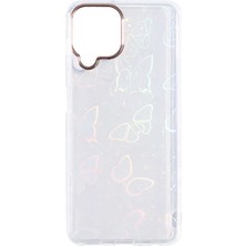 The Gencoo Galaxy A22 4g Kılıf Tgco Sidney Desenli Sert Kapak-Butterfly No2