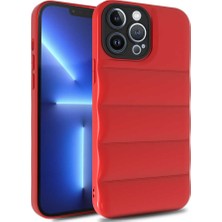 The Gencoo iPhone 12 Pro Max Kılıf Tgco Kasis Kapak-Kırmızı