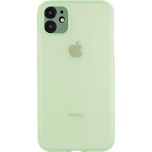 The Gencoo iPhone 11 Kılıf ​​tgco Tiny Kapak-Açık Yeşil