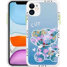 The Gencoo iPhone 11 Kılıf Kamera Korumalı Desenli Sert Tgco Hess Kapak-No6