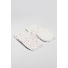 NW NessiWorld Stars Kutulu 6lı Penye Mendil 20X20 90104 Pudra