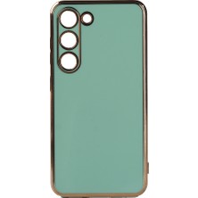 The Gencoo Galaxy S23 Plus Kılıf Tgco Bark Kapak-Açık Yeşil