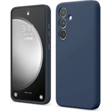 Herşey Trend Herşeytrend Samsung Galaxy S24 Fe Kılıf First Silikon - Lacivert