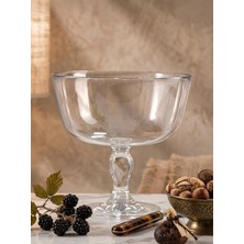 PremiumPort Petite Ayaklı Patisserie Kurabiye Servis Kasesi, Şık ve Kullanışlı Tasarım