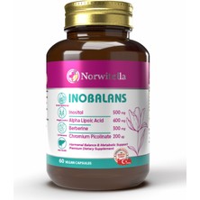 Inobalans Kadın Sağlığı Takviyesi 60 Vegan Kapsül – Inositol, Berberin, Alfa Lipoik Asit