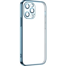 The Gencoo iPhone 12 Pro Kılıf Tgco Krep Kapak-Mavi