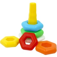 TeknoKapsül Kiki Fileli Renkli Altıgen Halkalar