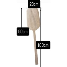 Balkar Ticaret Ustalara Özel Fırın Küreği 23X50X100 cm – Sağlam, Dengeli, Pratik Kullanım