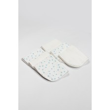 NW NessiWorld Stars Kutulu 6lı Penye Mendil 20X20 90104 Mavi