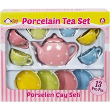 TeknoKapsül Porselen Çay Takımı 13 Parça