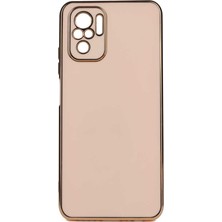 The Gencoo Xiaomi Poco M5S Kılıf Tgco Bark Kapak-Rose Gold