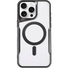 Herşey Trend Herşeytrend Apple Iphone 14 Pro Kılıf Boyi Magsafe Silikon Kapak - Siyah