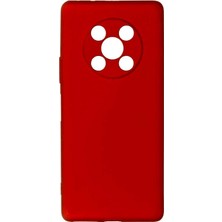 The Gencoo Huawei Nova Y90 Kılıf Tgco Biye Silikon-Kırmızı