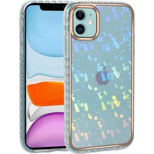 The Gencoo iPhone 11 Kılıf Desenli Parlayan Transparan Tgco Avva Kapak-No1
